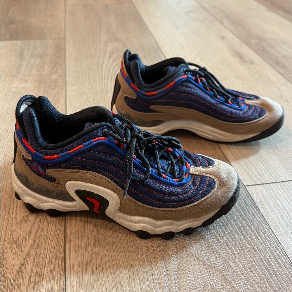Nike ACG Athletic Shoes - Blue, Red, Tan